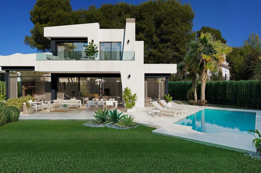 Villa in Benissa(La Fustera) te koop, woonoppervlakte 192 m², Airconditioning, grondstuk 725 m², 3 slapkamer, 3 badkamer, Zwembad, ref.: CA-H-1713-AMB-5