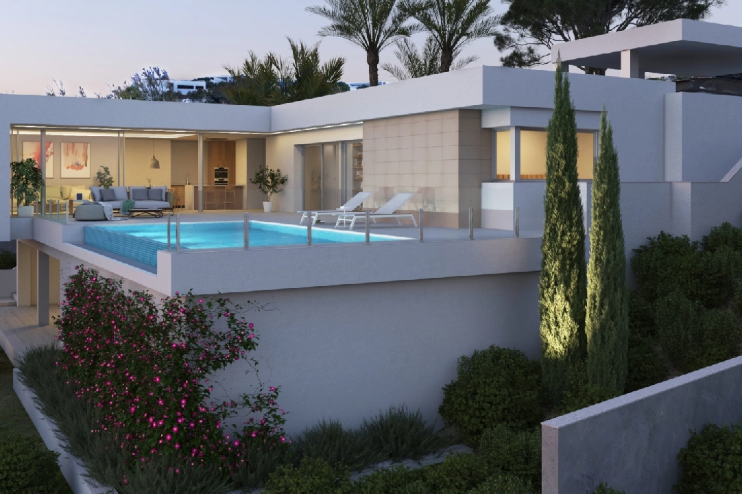 Villa in Cumbre del Sol(Magnolias Design) te koop, woonoppervlakte 142 m², grondstuk 813 m², 3 slapkamer, 3 badkamer, Zwembad, ref.: VA-AM033-4