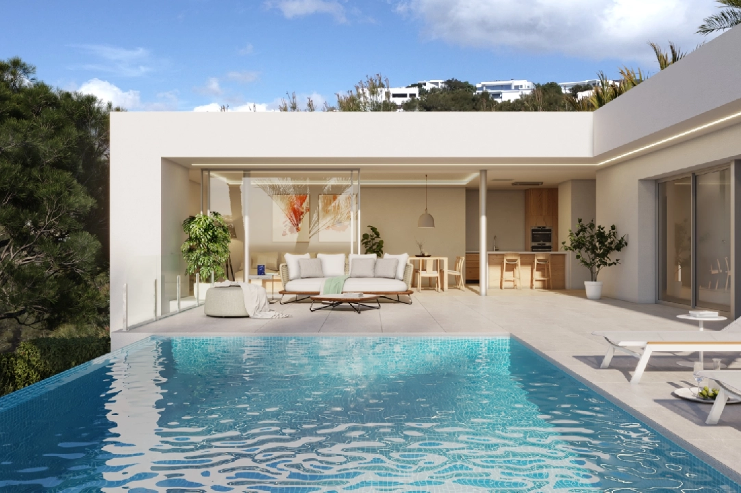 Villa in Cumbre del Sol(Magnolias Design) te koop, woonoppervlakte 142 m², grondstuk 813 m², 3 slapkamer, 3 badkamer, Zwembad, ref.: VA-AM033-7