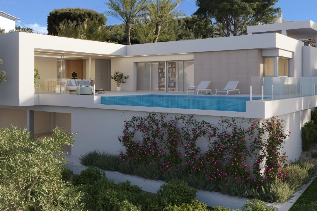 Villa in Cumbre del Sol(Magnolias Design) te koop, woonoppervlakte 142 m², grondstuk 813 m², 3 slapkamer, 3 badkamer, Zwembad, ref.: VA-AM033-9