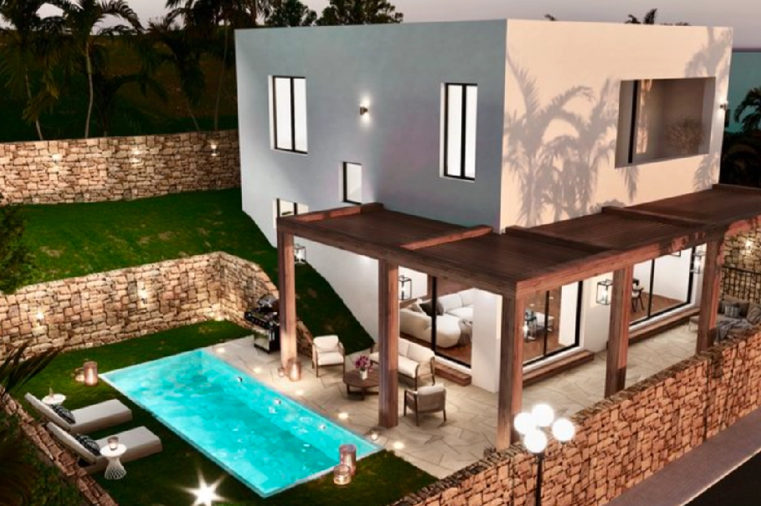 Villa in Alcalali(La Solana Gardens) te koop, woonoppervlakte 239 m², Airconditioning, grondstuk 300 m², 3 slapkamer, 2 badkamer, ref.: BP-4357ALC-9