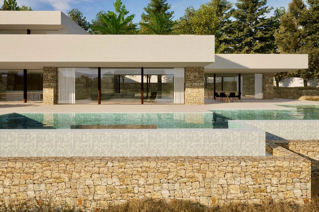Villa in Moraira(Fanadix) te koop, woonoppervlakte 2264 m², grondstuk 2896 m², 4 slapkamer, 4 badkamer, Zwembad, ref.: CA-H-1746-AMBI-7