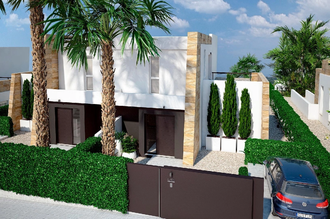 Villa in Algorfa(Algorfa) te koop, woonoppervlakte 109 m², Airconditioning, grondstuk 260 m², 3 slapkamer, 2 badkamer, Zwembad, ref.: AM-1042DA-3700-3