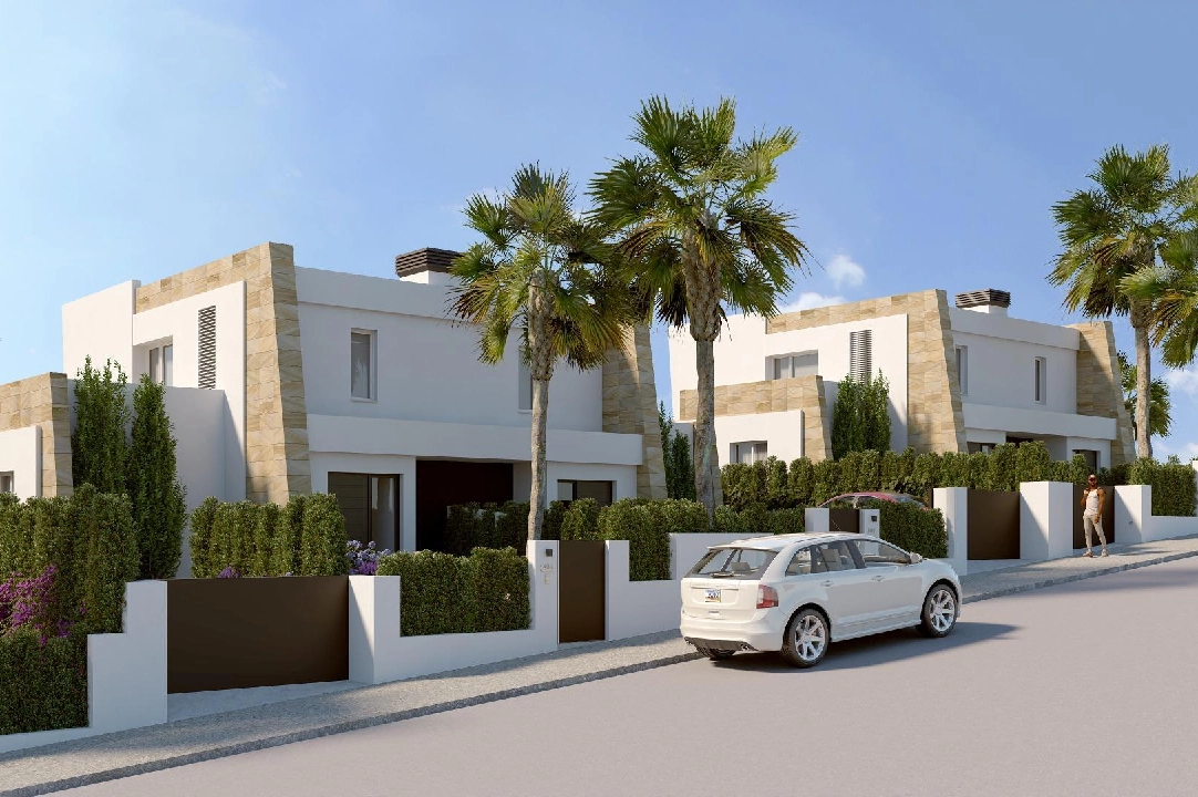 Villa in Algorfa(Algorfa) te koop, woonoppervlakte 109 m², Airconditioning, grondstuk 260 m², 3 slapkamer, 2 badkamer, Zwembad, ref.: AM-1042DA-3700-4