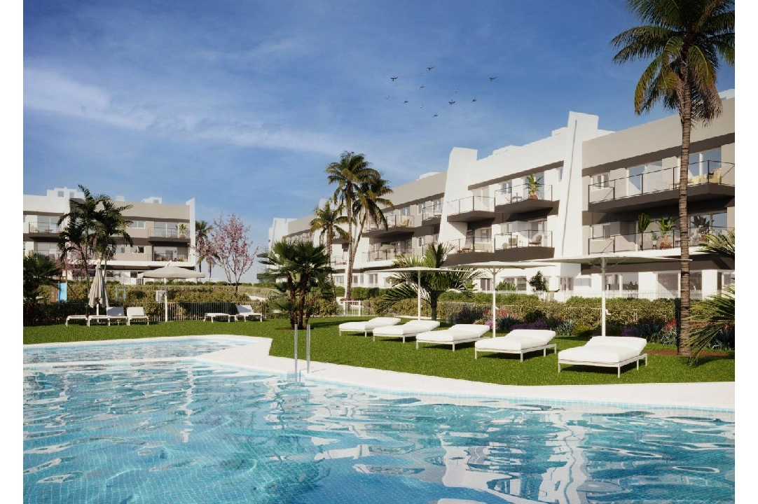 Apartment in Santa Pola(Gran Alacant) te koop, woonoppervlakte 74 m², Airconditioning, 2 slapkamer, 2 badkamer, Zwembad, ref.: AM-1076DA-3700-13