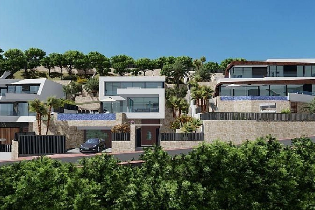 Villa in Calpe(Urbanizaciones) te koop, woonoppervlakte 489 m², Airconditioning, grondstuk 770 m², 4 slapkamer, 5 badkamer, Zwembad, ref.: AM-1186DA-3700-13
