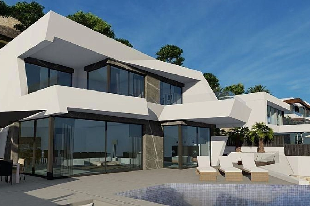 Villa in Calpe(Urbanizaciones) te koop, woonoppervlakte 489 m², Airconditioning, grondstuk 770 m², 4 slapkamer, 5 badkamer, Zwembad, ref.: AM-1186DA-3700-5