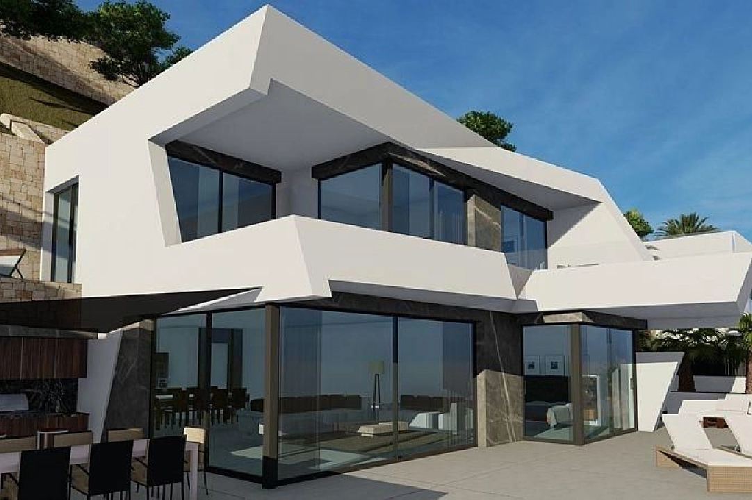 Villa in Calpe(Urbanizaciones) te koop, woonoppervlakte 489 m², Airconditioning, grondstuk 770 m², 4 slapkamer, 5 badkamer, Zwembad, ref.: AM-1186DA-3700-7