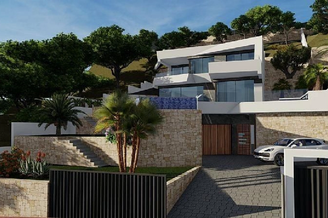 Villa in Calpe(Urbanizaciones) te koop, woonoppervlakte 489 m², Airconditioning, grondstuk 770 m², 4 slapkamer, 5 badkamer, Zwembad, ref.: AM-1186DA-3700-8