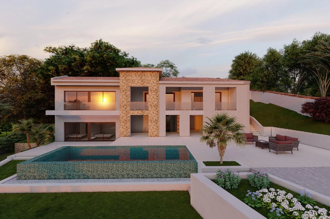 Villa in Altea(La Sierra) te koop, woonoppervlakte 416 m², Airconditioning, grondstuk 1100 m², 4 slapkamer, 4 badkamer, Zwembad, ref.: AM-1229DA-3700-1