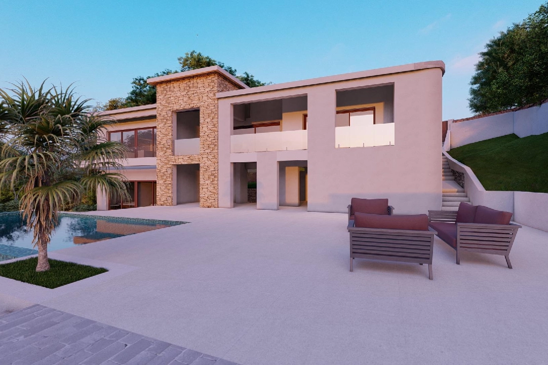 Villa in Altea(La Sierra) te koop, woonoppervlakte 416 m², Airconditioning, grondstuk 1100 m², 4 slapkamer, 4 badkamer, Zwembad, ref.: AM-1229DA-3700-6