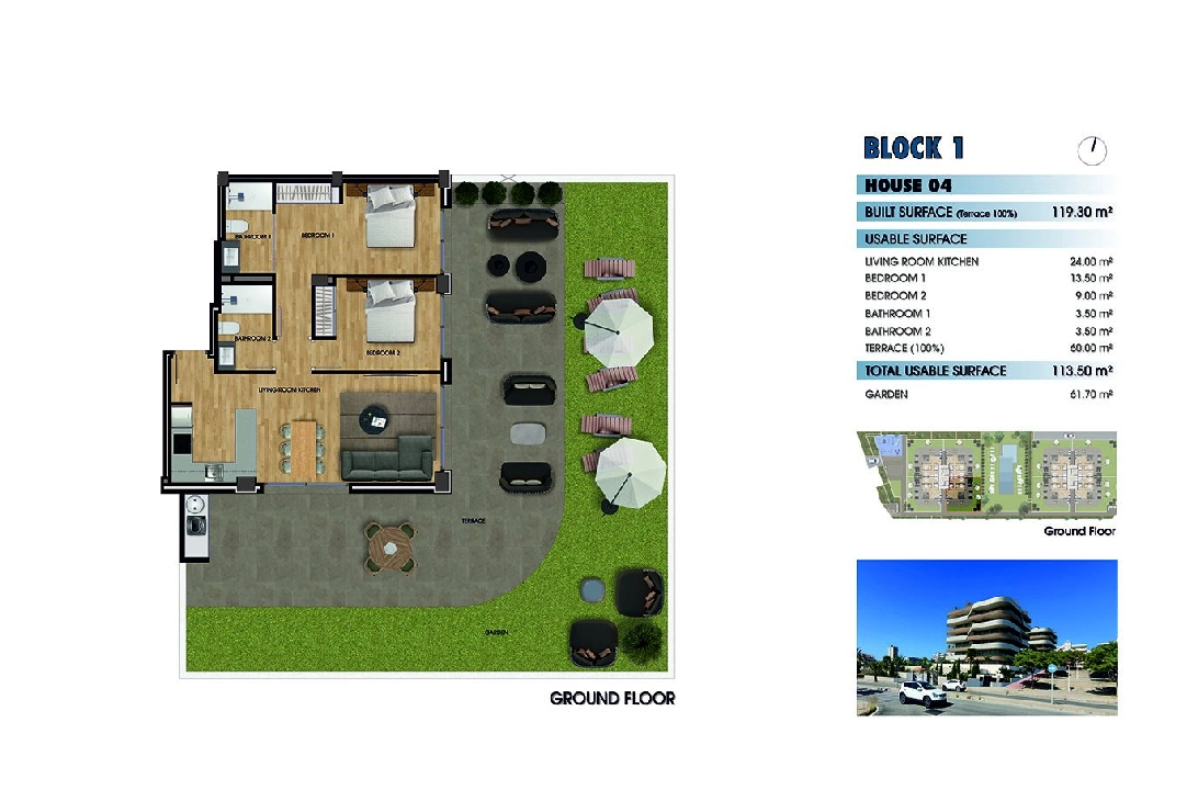 Etagen Apartment in Los Arenales del Sol te koop, woonoppervlakte 117 m², Staat Eerste bewoning, 2 slapkamer, 2 badkamer, Zwembad, ref.: HA-ADN-141-A01-29