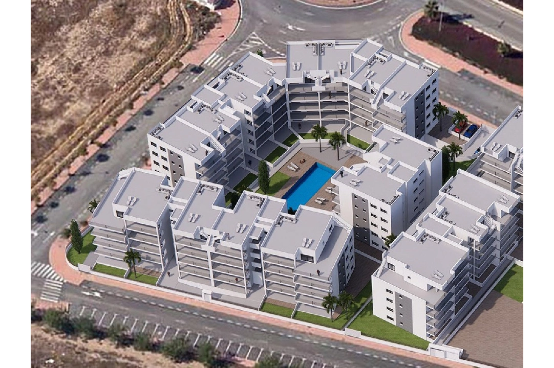 Penthouse Apartment in Los Alcazares te koop, woonoppervlakte 238 m², Staat Eerste bewoning, 3 slapkamer, 2 badkamer, Zwembad, ref.: HA-LAN-326-A04-13